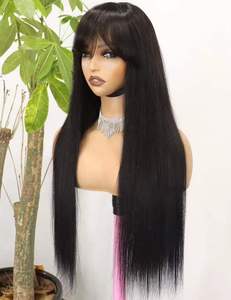 วิกผมแท้แบบยาวสำหรับผู้หญิงผิวดำวิกผมแท้แบบลูกไม้ด้านหน้า4x4 250% - Product Image 4