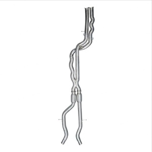 For BMW M3/M4 F80/F82 3.0T S55 High Performance Stainless Steel Equal Length Midpipe With Resonator Exhaust System (2014-2019) - Product Image 2