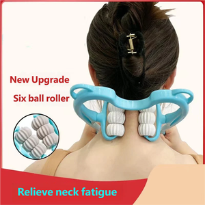 Roller Pijat Kaki Multifungsi dengan Bola Magnetik, Bola Pijat Tangan untuk Meredakan Nyeri Leher, Bahu & Tubuh. - Product Image 4