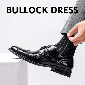 Nuove <span class=keywords><strong>Scarpe</strong></span> Eleganti da Uomo Primaverili <span class=keywords><strong>di</strong></span> Lusso con Punta Affusolata, Traspiranti e Antiscivolo per Occasioni Formali, Business e Matrimoni - Product Image 5