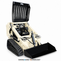 Compact Skid Steer Loader T480 Small Utility Loader Meter Bucket 450kg Max Load EPA Euro5 Mini Loader Warehouse