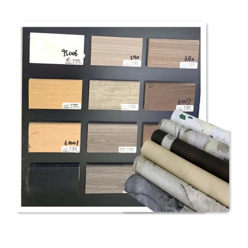 2023 heißer Verkauf Holz muster Dekoration PVC-Folie matte PVC-Lamini folie kratz fest 3103-1 PVC-Folie für die Wand dekoration