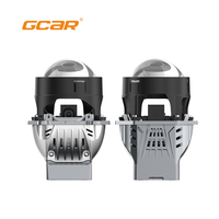 Lente de Proyector de Alta Gama GCAR R5 MAX 65W 6000K Luz Blanca TIR LED, Faro de Proyección con Prisma Universal para Automóvil