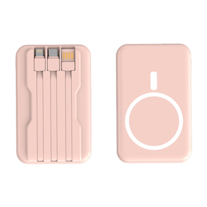 Fabrika üretilen kablosuz şarj güç banka LED ekran ile özelleştirilebilir logo manyetik güç banka 10000mah - Product Image 5