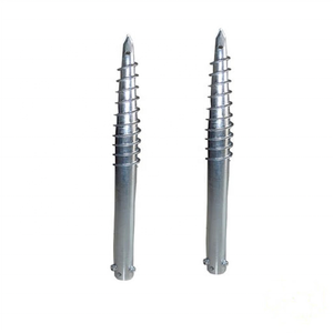 Tornillo de tierra Tornillos de tierra de anclaje de poste solar con galvanizado en caliente - Product Image 3