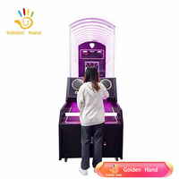 Machine de jeu d'arcade de basketball d'entraînement sportif en salle, système à monnayeur, 220V, machine de basketball de rue, métal et plastique, version espagnole