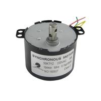 Moteur AC 220V 50KTYZ 1-100RPM moteur synchrone 6W moteur à Micro aimant Permanent de haute qualité