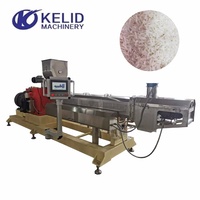 Ligne de production instantanée de riz entièrement automatique et efficace Machine à riz artificiellement fortifiée avec composant moteur central