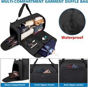 Free Sample <b>Garment</b> <b>Bags</b> for <b>Travel</b> Hanging <b>Garment</b> <b>Bag</b> with Pockets Clothing Storage <b>Bags</b> for Men Women <b>Travel</b> Storage - Product Image 4