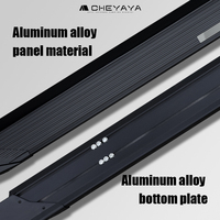 Marchepieds latéraux universels extra longs Zunyao Style pour SUV et pick-up CHEYAYA avec pédale en alliage d'aluminium