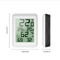 Thermomètre numérique avec hygromètre, technologie TS-FT0421, prix usine, offre spéciale