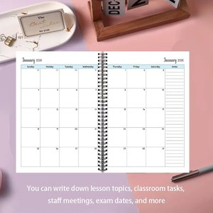 Kế hoạch tùy chỉnh <span class=keywords><strong>2025</strong></span>-2027 Tạp Chí ràng buộc xoắn ốc thanh lịch với bìa cứng để Lập kế hoạch điều hành và theo dõi lịch trình, mục tiêu, - Product Image 4