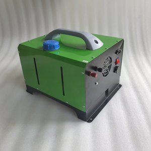 Chauffage diesel de stationnement 12V 24V avec boîtier vert, batterie intégrée, <span class=keywords><strong>chargeur</strong></span> et télécommande pour <span class=keywords><strong>camping</strong></span>-<span class=keywords><strong>car</strong></span> et voyage – Vente en gros - Product Image 2