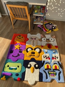 Tùy Chỉnh Tufted <span class=keywords><strong>Mat</strong></span> Câu Đố Hình Thiết Kế Thảm Tufted Cá Nhân <span class=keywords><strong>Mat</strong></span> Phòng Khách Thảm Khu Vực Thảm Tùy Chỉnh Mug Thảm - Product Image 4