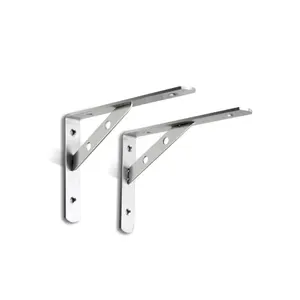 Custom stainless steel bracket heavy duty triangle bracket wall mounting shelf bracket support