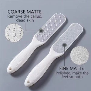 Lima de pie portátil colorida de fábrica profesional nueva herramienta de pedicura Lima de pie de acero inoxidable - Product Image 3