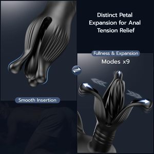Masajeador de Próstata con Control Remoto por Aplicación, Impulsado por IA, con Bloqueo Anal, Tapón Anal para Mujeres y Hombres - Product Image 2