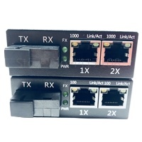 Rtxmc nhà máy giá nhanh <span class=keywords><strong>100m</strong></span> 1sc 2 RJ45 FTTH nhanh <span class=keywords><strong>Ethernet</strong></span> sợi phương tiện truyền thông chuyển đổi giá cho HP thu phát quang - Product Image 6