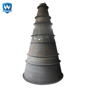 Lưỡng kim chống mài mòn hardfacing lót Cone ống cao Chromium Carbide lớp phủ mặc Ống phù hợp - Product Image 2