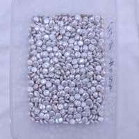 Perles baroques d'eau douce texturées, forme bouton, côté unique de qualité, pour la création de bijoux DIY
