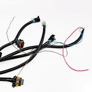 Maßgefertigter Automobil-Kabelbaum Mehrzweig-Kabelstrang mit Wellrohr OEM-Kabelkonfektion - Product Image 6
