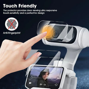 Film de protection d'écran en verre trempé HD AR pour objectif Insta Luna, verre protecteur anti-poussière pour caméra d'action Insta 360 Luna - Product Image 5