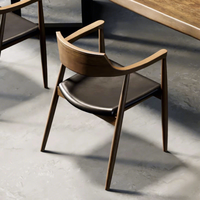 Table à manger rectangulaire haut de gamme en bois massif de style nordique moderne pour la maison, le restaurant, le salon