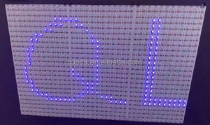 แผงไฟอัจฉริยะ RGBIC LED แบบยืดหยุ่น ควบคุมแต่ละดวงได้ แผงไฟ LED 288 ดวง โมดูลแสดงผลแบบเมทริกซ์ - Product Image 1