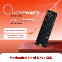 BORY M.2 NVMe PCIe 4.0 SSD Internal 128GB-2TB NGFF 890 3000MB/s Baca/1900MB/s Tulis
