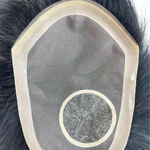 No 3 <span class=keywords><strong>Web</strong></span> Delivery Needle Swivel Peluca para hombre hecha a mano con ganchillo sin encaje 15cm - Product Image 1