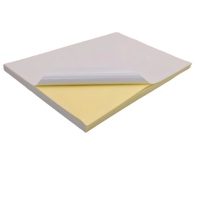 Autocollants jet d'encre blancs mats adhésifs en feuille entière 210mm x 297mm, 100 feuilles, papier d'écriture A4 imprimable, promotion couverture papier