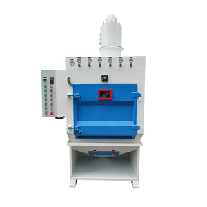 Machine de sablage automatique à bande transporteuse, cabine de sablage pour le nettoyage des cylindres - Product Image 4