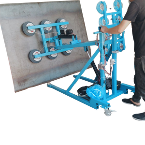 नया डिजाइन ऊर्ध्वाधर क्षैतिज हैंडलिंग 200 किलोग्राम भार क्षमता स्वचालित/मैनुअल नियंत्रण हाथ/बैटरी संचालित वैक्यूम ग्लास लिफ्टर - Product Image 4