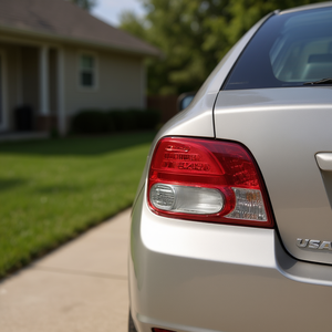 Conjunto de Luz Trasera Derecha Tipo USA para Calaveras 09-11, 12V, Nuevo Reemplazo Halógeno P0555, Lente Roja Transparente - Product Image 2