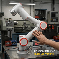 JINWEI FR3 3kg 622mm IP54 Cobot de 6 Ejes ISO 10218 CE 0.02mm Alta Precisión 1m/s Velocidad TCP Automatización de Laboratorio Montaje en Banco 3C
