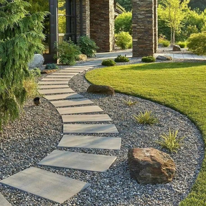 YUSHI Vente à Chaud Finition de Surface Antique Ardoise Pierre Naturelle Carreaux de Pavage Étanche pour Jardin Moderne Hôtels Villas Appartements - Product Image 1