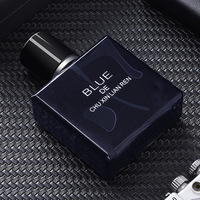 Parfum pour homme bleu de haute qualité personnalisé, longue durée, 100 ml, parfum corporel original personnalisé, parfum de marque de luxe pour homme