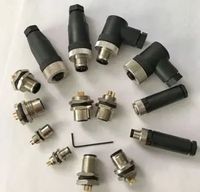 M8 M12 M5 GX12 GX16 GX20 Aviat Conectores Cables Cable Impermeable 2 3 4 5 6 7 8 9 10 Enchufe de aviación Circular