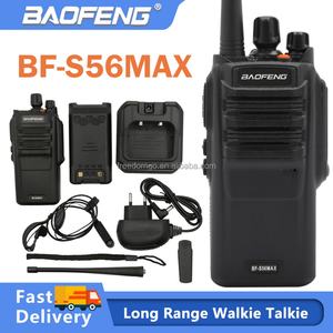 Radio bidirectionnelle portable Bao Feng BF-S56 Max 10W UHF, étanche IP5, anti-poussière, longue portée, fonction VOX - Product Image 6