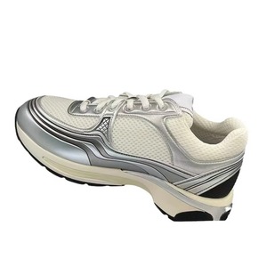 2026 New Designer Inspired Silver Sneakers, Luxury Chunky Mesh Platform Dad Shoes, Casual <b>Trainers</b> - Product Image 3