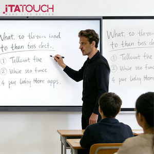 Écran tactile intelligent nano de haute qualité avec côtés en émail pour salle de classe intelligente, salle de réunion, tableau blanc interactif - Product Image 2