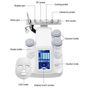 Face Lifting Huid Bevochtiging En Whitening Water Zuurstof <span class=keywords><strong>Spa</strong></span>-Apparatuur 7 In 1 Waterstof Zuurstof Gezichtsmachine - Product Image 5