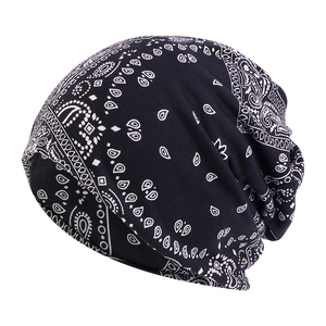 Hip Hop Hommes <span class=keywords><strong>Cheveux</strong></span> Turban Serviette Microfibre <span class=keywords><strong>Cheveux</strong></span> Perruque Cap Paisley Imprimer Slouch Turban Headwraps Hommes Perruque Cap - Product Image 5