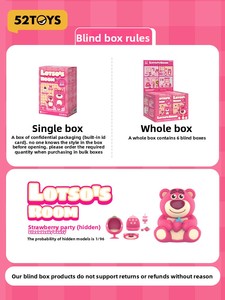 52 JOUETS <span class=keywords><strong>Toy</strong></span> <span class=keywords><strong>Story</strong></span> Boîte aveugle de chambre de Lotso Figurines et ornements de jouets à la mode - Product Image 5