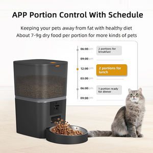 Pemberi makan kucing otomatis 6l, alat pemberi makan hewan peliharaan pintar Wifi, anjing kucing, 5G, Dispenser makanan anjing otomatis, kamera, alat makan hewan peliharaan pintar - Product Image 5