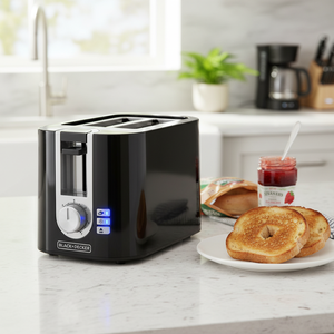 Tostadora Iluminada de 2 Rebanadas con 7 Niveles de Tostado, Bandeja Recolectora de Migas Extraíble, Función para Bagels y Funciones de Congelar/Cancelar - Product Image 3