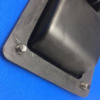 Nouvelle poignée de verrouillage à palette pour boîte à outils de carrosserie de camion en acier