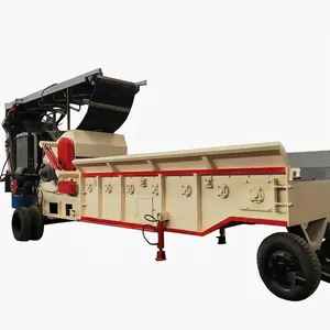 Mobile Wood Crusher Large Comprehensive Crusher Branch Wood Bamboo Slicing Machine