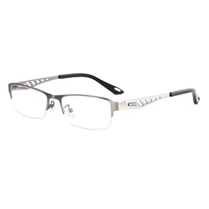 Halb rahmen Titan legierung Brille Klassische Business Herren Brillen rahmen Myopia Rahmen Großhandel - Product Image 4
