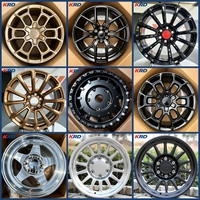 Jantes forgées à 5 branches 18-20 pouces PCD 5x114.3 5x112 Noir brillant brossé pour voitures particulières, berlines et SUV pleine grandeur